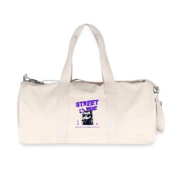 Chatours and Urban Style - Recycled Canvas Sports Bag by Stanley/Stella - natural - Front