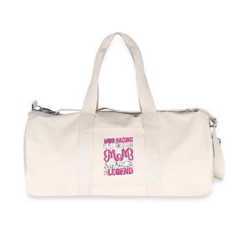 Maman, passionnée de courses de boue, l'idole adore les marais boueux - Sac de sport en toile recyclée Stanley/Stella - blanc naturel - Devant