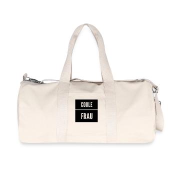 Femme cool - Sac de sport en toile recyclée Stanley/Stella - blanc naturel - Devant