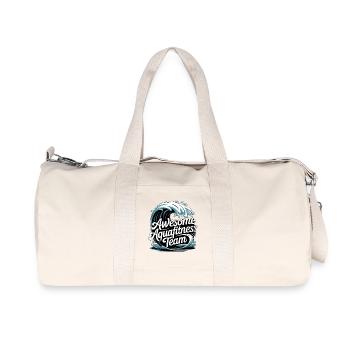 Aquafitness Team Design - Recycled Canvas Sports Bag by Stanley/Stella - natural - Front