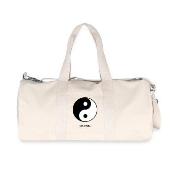 Yin Yang - Recycled Canvas Sports Bag by Stanley/Stella - natural - Front