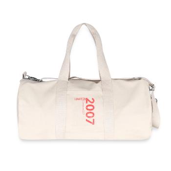 Édition Limitée 2007 18ème Cadeau d’Anniversaire - Sac de sport en toile recyclée Stanley/Stella - blanc naturel - Devant
