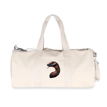 snake, python, cobra, rattlesnake, snakes - Recycled Canvas Sports Bag by Stanley/Stella - natural - Front