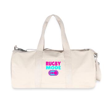 Rugby Mode ON - Pure Rugby Passion - Recycled Canvas Sports Bag by Stanley/Stella - natural - Front