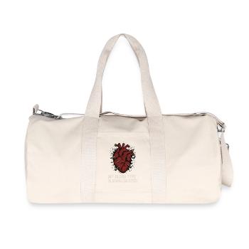 Piercing Addict Body Mod Enthusiast - Sac de sport en toile recyclée Stanley/Stella - blanc naturel - Devant