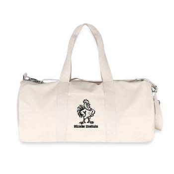 Bagarreur officiel - Sac de sport en toile recyclée Stanley/Stella - blanc naturel - Devant