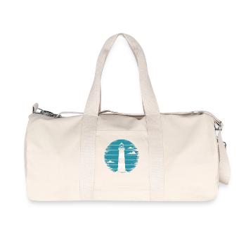 lighthouse - Recycled Canvas Sports Bag by Stanley/Stella - natural - Front