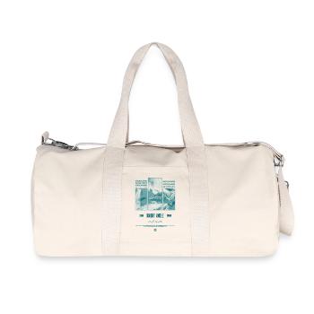 Cuban Knight Anole Lizard Owner Reptile Keeper - Recycled Canvas Sports Bag by Stanley/Stella - natural - Front