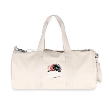 Casque Play With Passion - Sac de sport en toile recyclée Stanley/Stella - blanc naturel - Devant