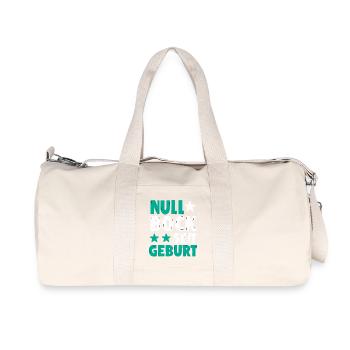 Zéro désir depuis la naissance | Drôle de dicton - Sac de sport en toile recyclée Stanley/Stella - blanc naturel - Devant