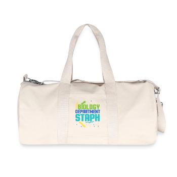 Biology Teacher Biologist Microbiology Biologist - Recycled Canvas Sports Bag by Stanley/Stella - natural - Front
