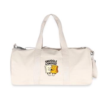 Snuggle & Snooze Sleepy Pillow Friends - Sac de sport en toile recyclée Stanley/Stella - blanc naturel - Devant