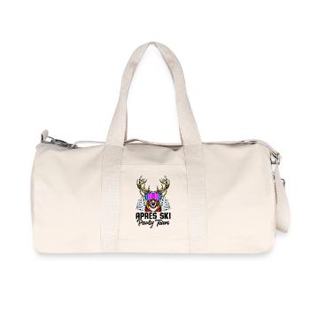 Après Ski Party Team - Recycled Canvas Sports Bag by Stanley/Stella - natural - Front