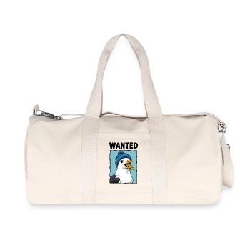 Gesuchte Pommes-möwe - Recycelte Canvas-Sporttasche von Stanley/Stella - Naturweiß - Vorne