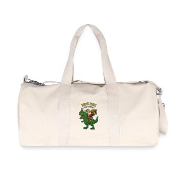 Noël - Tree Rex Christmas - Recycled Canvas Sports Bag by Stanley/Stella - natural - Front