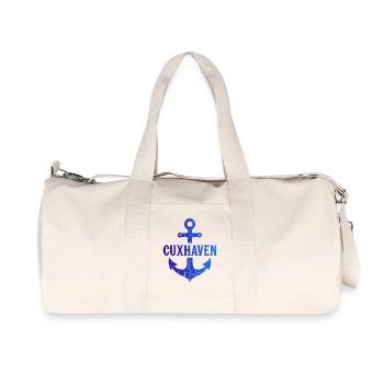 Anker Cuxhaven Nordsee - Recycelte Canvas-Sporttasche von Stanley/Stella - Naturweiß - Vorne