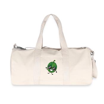 Lunettes de soleil Pastèque - Sac de sport en toile recyclée Stanley/Stella - blanc naturel - Devant