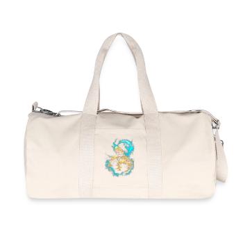 Bartagamen Trio - Recycelte Canvas-Sporttasche von Stanley/Stella - Naturweiß - Vorne