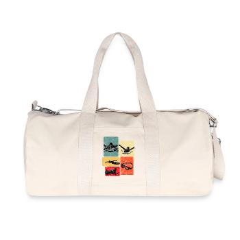 Swim - Recycled Canvas Sports Bag by Stanley/Stella - natural - Front