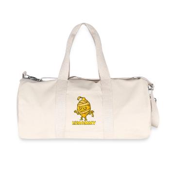 Funny Vegetable Monster – Halloween Fun - Recycled Canvas Sports Bag by Stanley/Stella - natural - Front