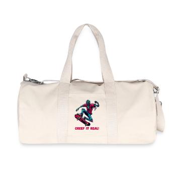 Zombie Skateur Néon Horreur - Sac de sport en toile recyclée Stanley/Stella - blanc naturel - Devant