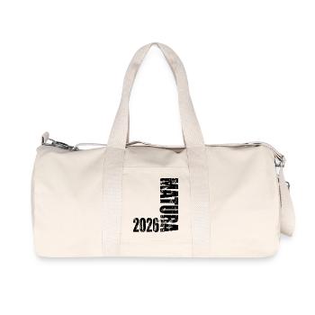 Maturité 2026 - Sac de sport en toile recyclée Stanley/Stella - blanc naturel - Devant