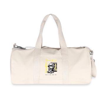Ramen Lover – Kawaii Anime Noodle Happiness - Recycled Canvas Sports Bag by Stanley/Stella - natural - Front
