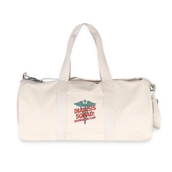 Dialysis Squad Keeping The Flow Nephrology Nurse - Recycled Canvas Sports Bag by Stanley/Stella - natural - Front