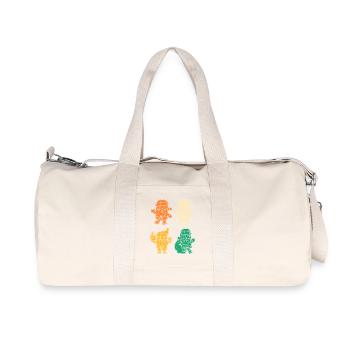 Santa Claus Christmas Tree Christmas - Recycled Canvas Sports Bag by Stanley/Stella - natural - Front