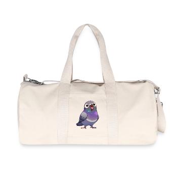 Pigeons Pigeon - Sac de sport en toile recyclée Stanley/Stella - blanc naturel - Devant