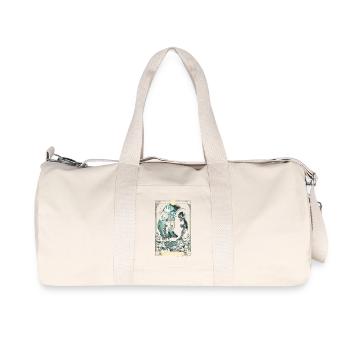 Les créatures mythologiques Grootslang - Sac de sport en toile recyclée Stanley/Stella - blanc naturel - Devant