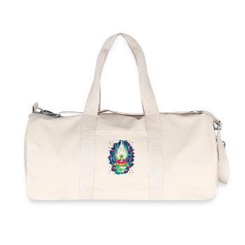 La grotte des beignets extraterrestres - Sac de sport en toile recyclée Stanley/Stella - blanc naturel - Devant
