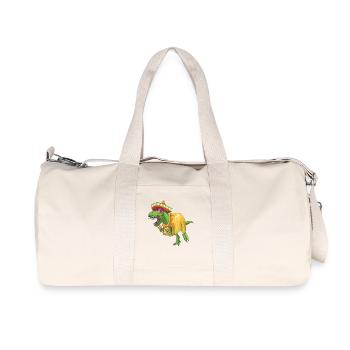 Sombrero de dinosaure Rawring Cinco De Mayo Funny TRex - Sac de sport en toile recyclée Stanley/Stella - blanc naturel - Devant