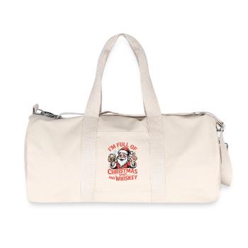 Santa Whiskey Spirit Tee - Sac de sport en toile recyclée Stanley/Stella - blanc naturel - Devant