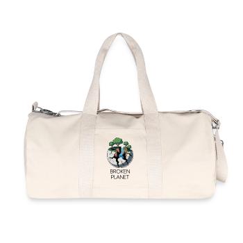 Cracked Planet Eco Scene - Recycled Canvas Sports Bag by Stanley/Stella - natural - Front