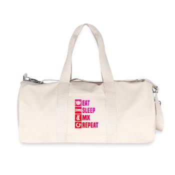 Ein Must Have für echte Motocross - Recycelte Canvas-Sporttasche von Stanley/Stella - Naturweiß - Vorne