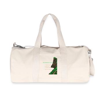 La carrière politique ! - Sac de sport en toile recyclée Stanley/Stella - blanc naturel - Devant