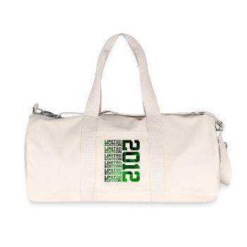 ÉDITION LIMITÉE 2012 14 ANS 14E ANNIVERSAIRE - Sac de sport en toile recyclée Stanley/Stella - blanc naturel - Devant