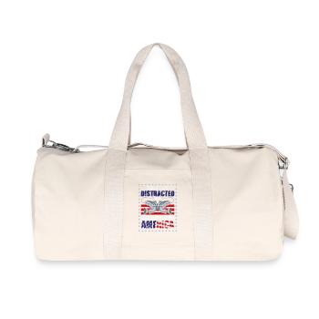 Anglers Fishermen Fishing Sport Fishermen - Recycled Canvas Sports Bag by Stanley/Stella - natural - Front