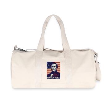 Affiche vintage de Franklin Pierce - Sac de sport en toile recyclée Stanley/Stella - blanc naturel - Devant