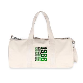 ÉDITION LIMITÉE 1966 60 ANS 60E ANNIVERSAIRE - Sac de sport en toile recyclée Stanley/Stella - blanc naturel - Devant