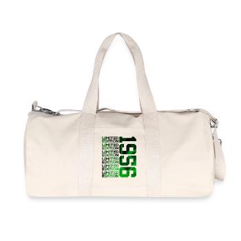 ÉDITION LIMITÉE 1956 70 ANS 70E ANNIVERSAIRE - Sac de sport en toile recyclée Stanley/Stella - blanc naturel - Devant