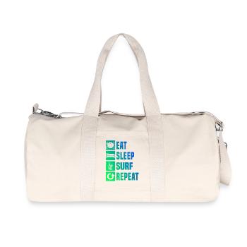 Windsurfing Love to Wear - Recycled Canvas Sports Bag by Stanley/Stella - natural - Front