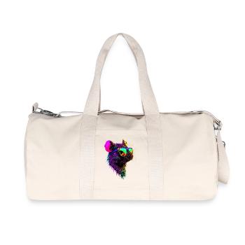 Rat Cute Mouse Rodents Dwarf Mouse Rats Mice - Recycled Canvas Sports Bag by Stanley/Stella - natural - Front
