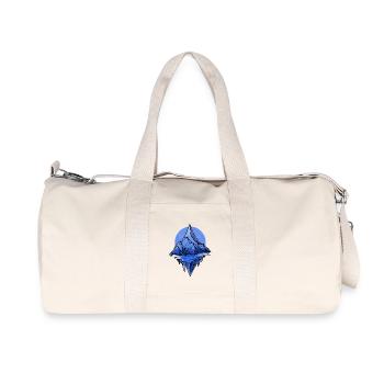 Eisberge Berge Arktis - Recycled Canvas Sports Bag by Stanley/Stella - natural - Front