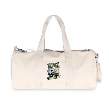 Technicien IRM, croyez-moi, ce n’est pas un radiologue extraterrestre. - Sac de sport en toile recyclée Stanley/Stella - blanc naturel - Devant