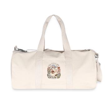 Habitants de la forêt Sorcières de la forêt Magie de la nature - Sac de sport en toile recyclée Stanley/Stella - blanc naturel - Devant