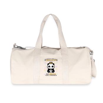 Reichet mir den Controller die Königin will zocken - Recycelte Canvas-Sporttasche von Stanley/Stella - Naturweiß - Vorne