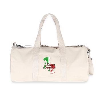 Amore Semplice Italia - Recycled Canvas Sports Bag by Stanley/Stella - natural - Front
