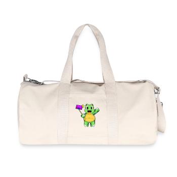 Turtle Smartphone - Recycled Canvas Sports Bag by Stanley/Stella - natural - Front